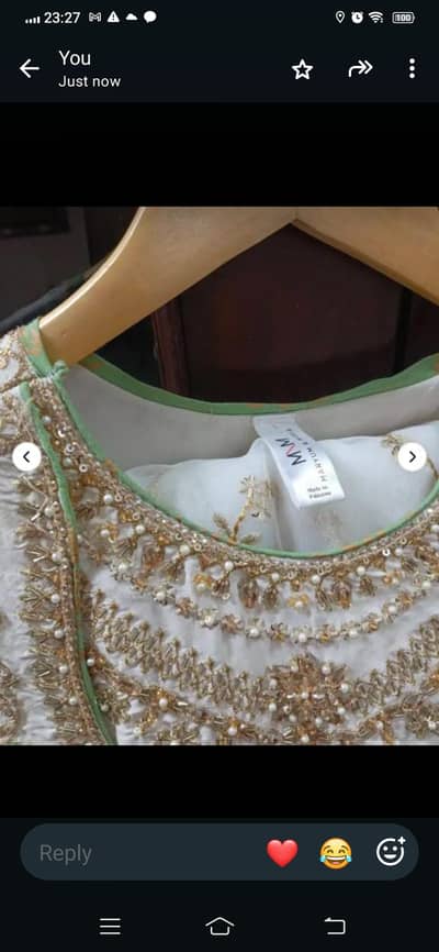Maryam and maria popular dress article frock with shrara and duptta