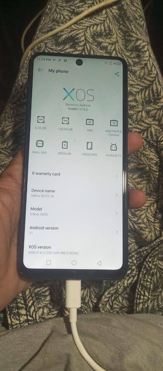 Infinix Note 10 0