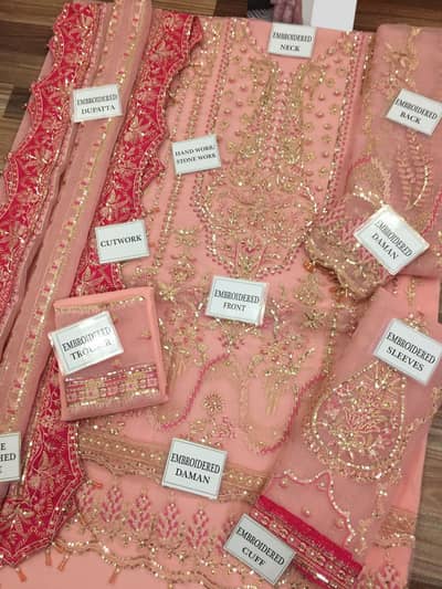 new dress full embroidery