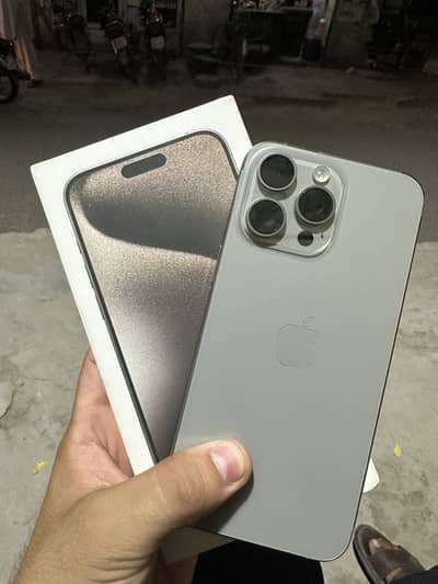 iphone 15 pro max FU 256gb water pack