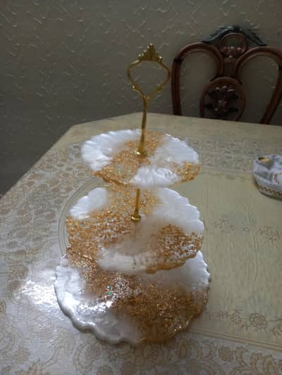 resin 3 layer tray
