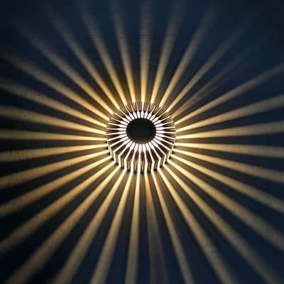 LED Aluminum Aisle Light Sunflower Leisure And Entertainment Place
