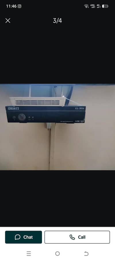 Dish Antenna with receiver