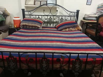 bed and sofa and dressing table
