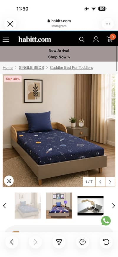 Kids bed for sale