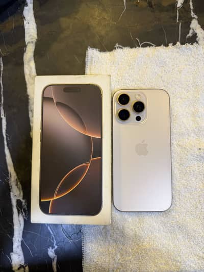 IPhone 16 pro with box