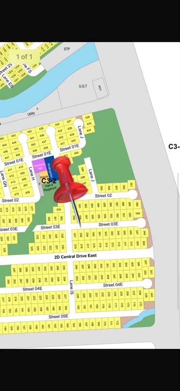 500 Sq. Yards Top Location Plot for Sale - Sector 2D, DHA City Karachi