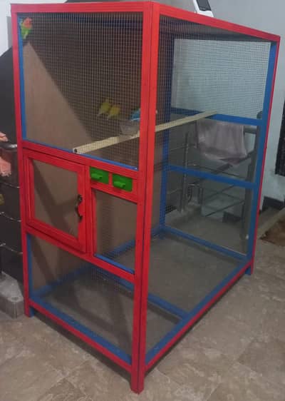 Animal Birds Wood Cage