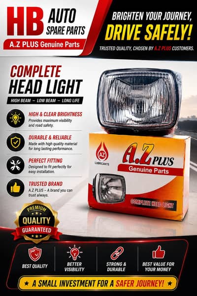 Headlight Complete