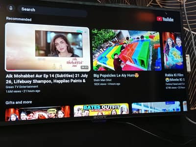 LED full Hd 42"+ one android box