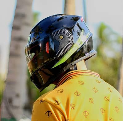 Alpha Full Face Safety Helmet – Premium Motorcycle Riding Helmet