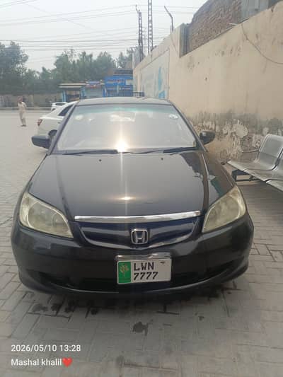 Honda Civic EXi 2005 urgent for sale 1345 full and final.