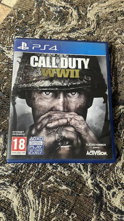 Call of Duty World War 2 PS4 for sale Exchange With RDR2 possible
