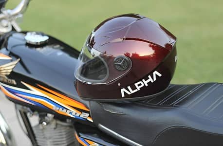 Alpha Full Face Safety Helmet – Premium Motorcycle Riding Helmet