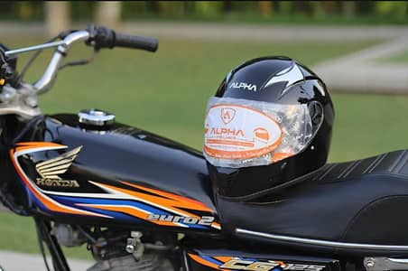 Alpha Full Face Safety Helmet – Premium Motorcycle Riding Helmet