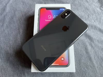 Complete BOX iPhone XS MAX 256gb Grey DUAL PHYSICAL SIM PTA APPROVE