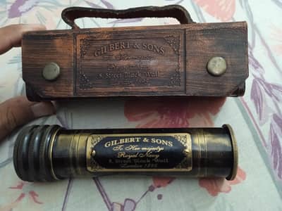 Handmade Brass Kaleidoscope Engraved Nautical Kids Gift