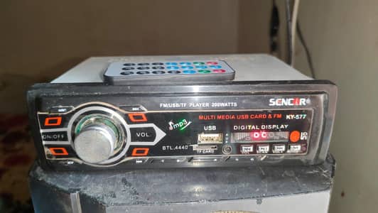 Bluetooth MP3 /Home Amplifier (12v 2 channelspeeke ) working perfectly