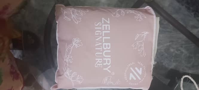 Zelbury Luxury unstitched Embroidery sequence 3piece suit