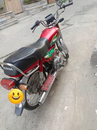 Honda CD 70 home use bike new condition