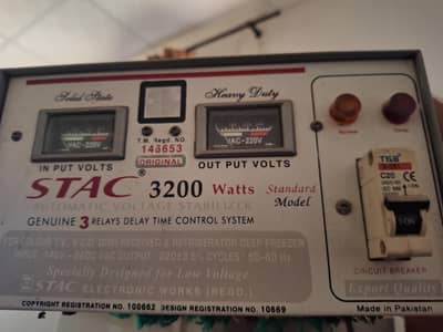 STAC 3200Watts Stablizer