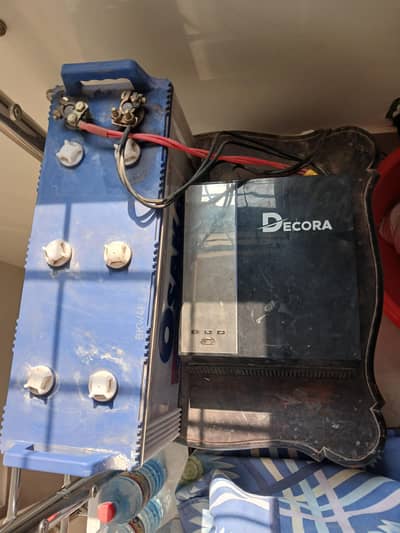 decora ups and ags battery