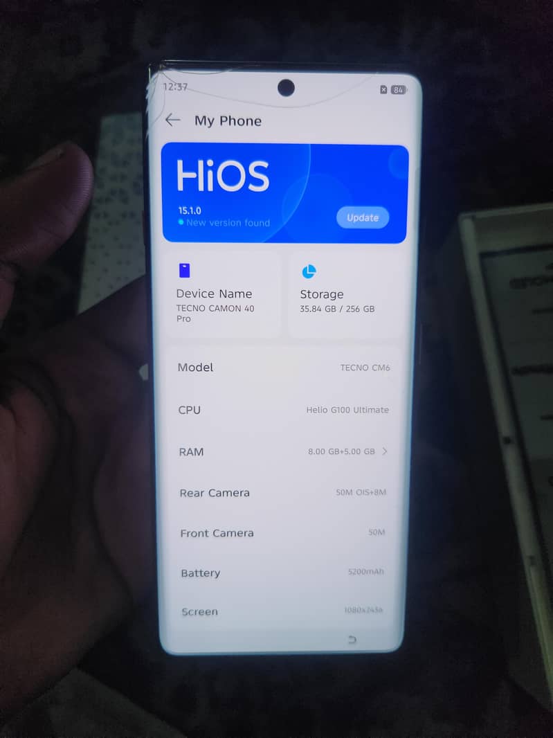 Tecno CAMON 40 Pro  " read description" 2
