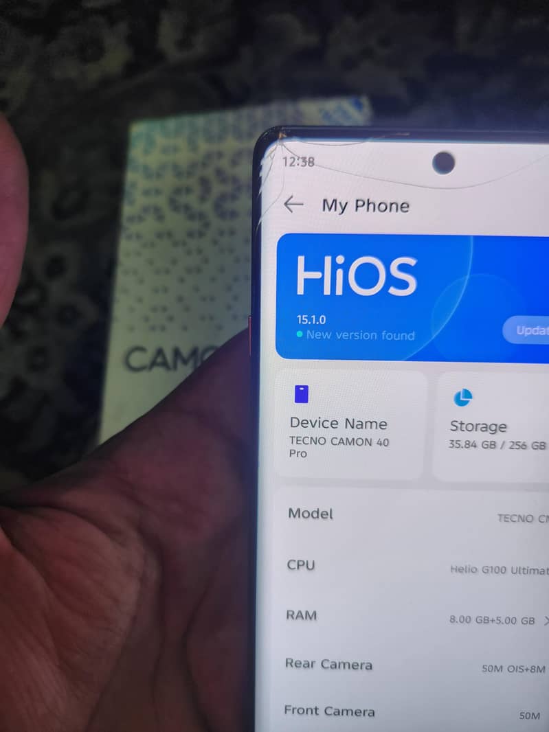 Tecno CAMON 40 Pro  " read description" 3