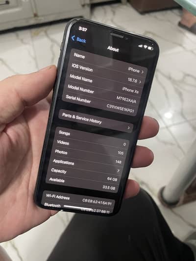 Iphone Xs 64GB PTA