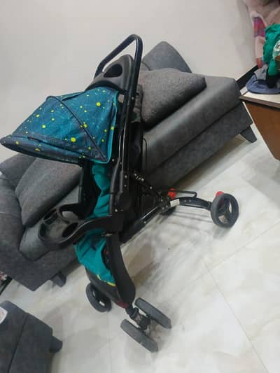 Kids Pram || Baby Stroller || Baby Pushing Walker || Foldable Pram