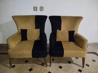 Beautiful Two seater sofa with round table for sale