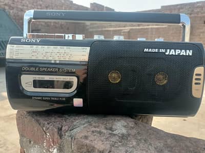 Original Japan Radio Cassette Recorder  CFM-D1J MK2 - Like New