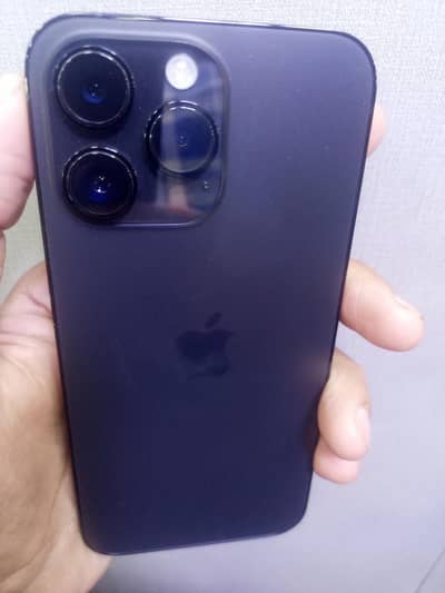 iPhone 14 Pro Max non PTA j v hai 1000 gb hai bettry helt 98 hai