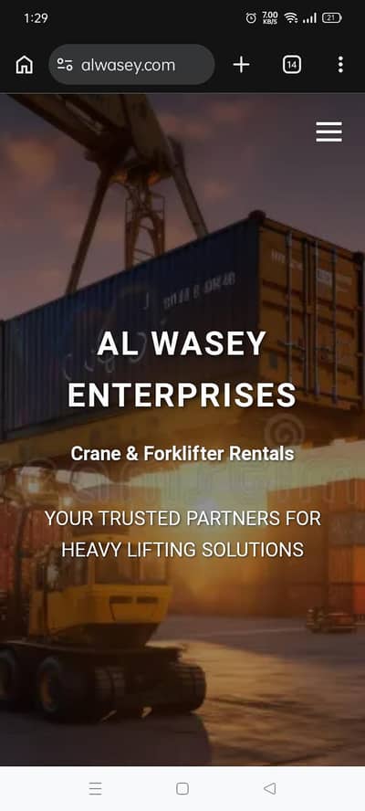 Reliable Crane & Forklift Rental Services – Karachi