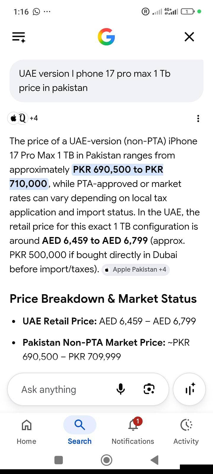 Apple iPhone 17 Pro Max( UAE VERSION) 3