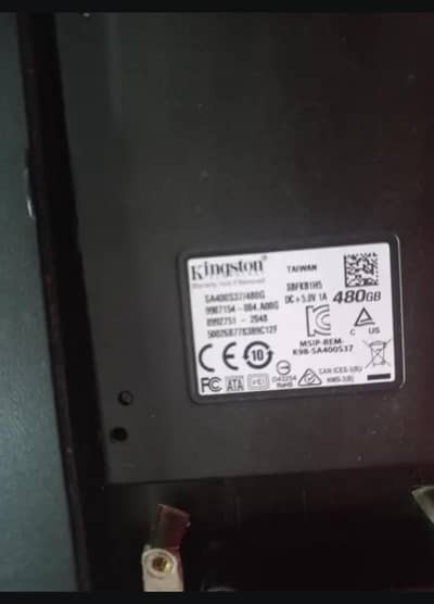 SSD Sata 480 Gb Kingston