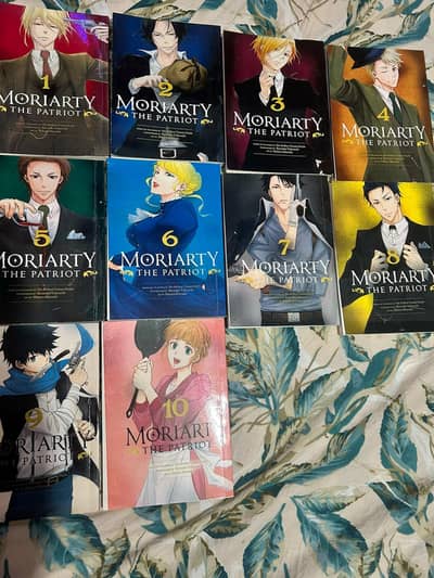 moriarty the patriot 1-10 volume