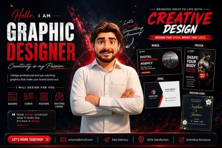 I am graphic designer