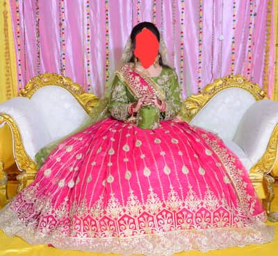 MEHNDI BRIDAL LEHNGA