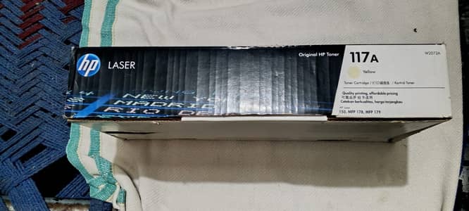 HP Original 117A Yellow Toner Cartridge (W2072A) Brand New Sealed