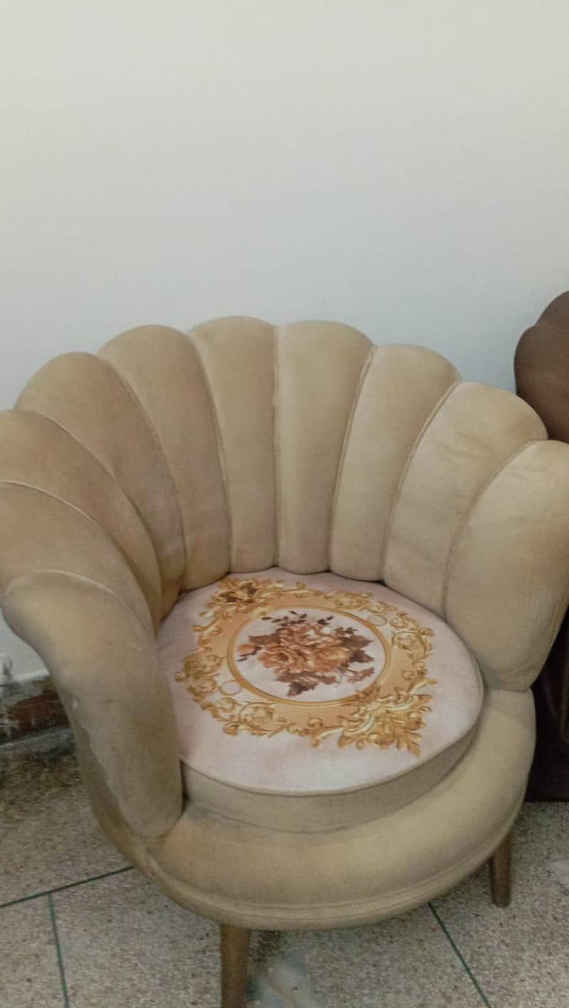 flower shape sofa chairs 1