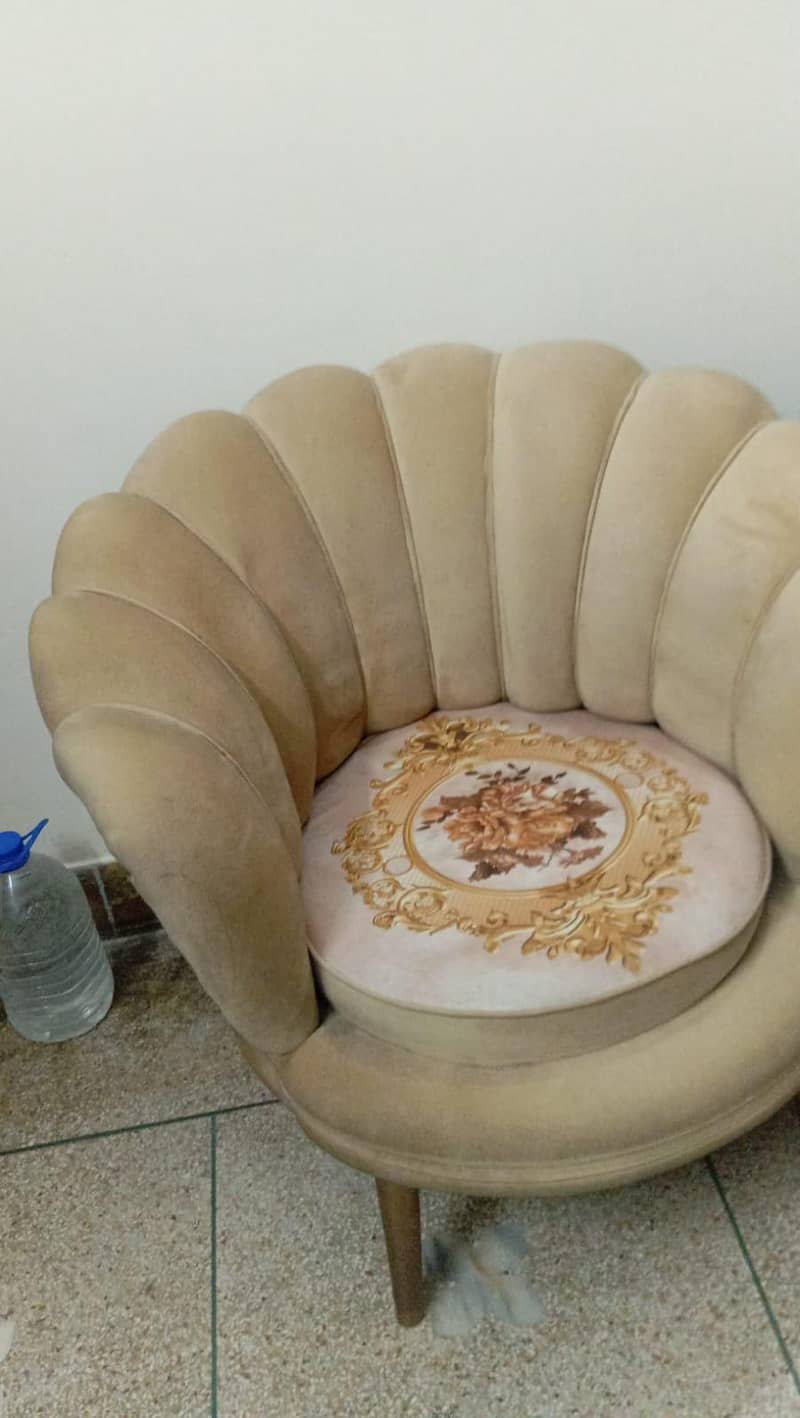 flower shape sofa chairs 2