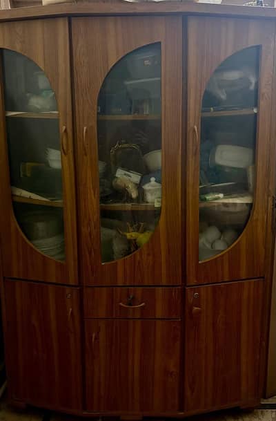 Wooden Divider/Cabinet