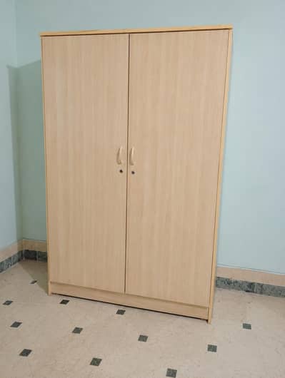 Almirah and Small Table Iron Stand in good condition
