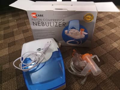 DR CARE Piston Compressor Nebulizer – Excellent Condition with Box
