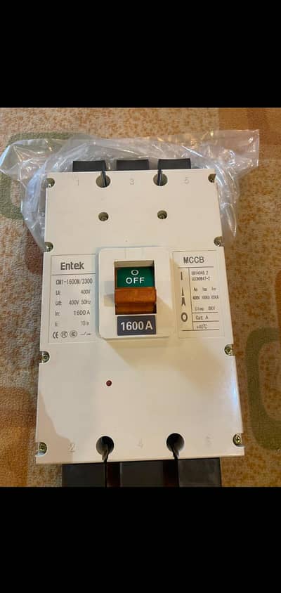 MCCB 1600A ENTEK Breaker