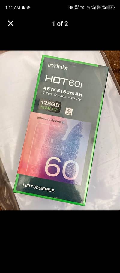 infinix Hot 60i for sale