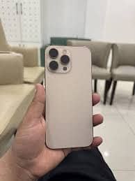 Iphone 16 pro 10/10 condition 128 GB golden color 89% battery health