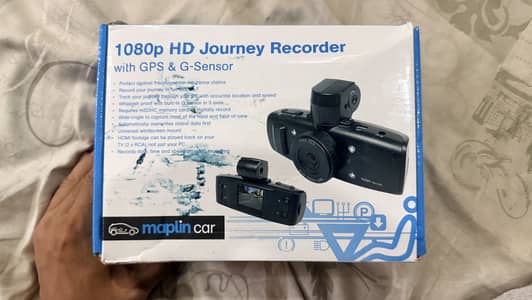 Brand New Maplin 1080P Full HD Car Dash Camera with GPS & G-Sensor