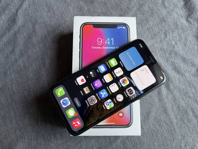 Apple iPhone XS Max 256gb Grey DUAL PHYSICAL SIM Complete BOX PTA APRV